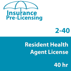 40 hr 2-40 Health Agent Prelicensing Course